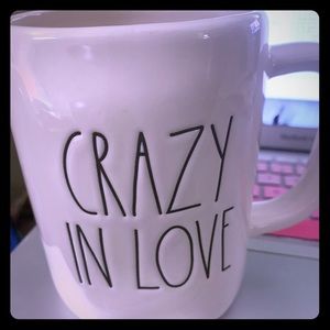 Rae Dunn CRAZY IN LOVE coffee mug